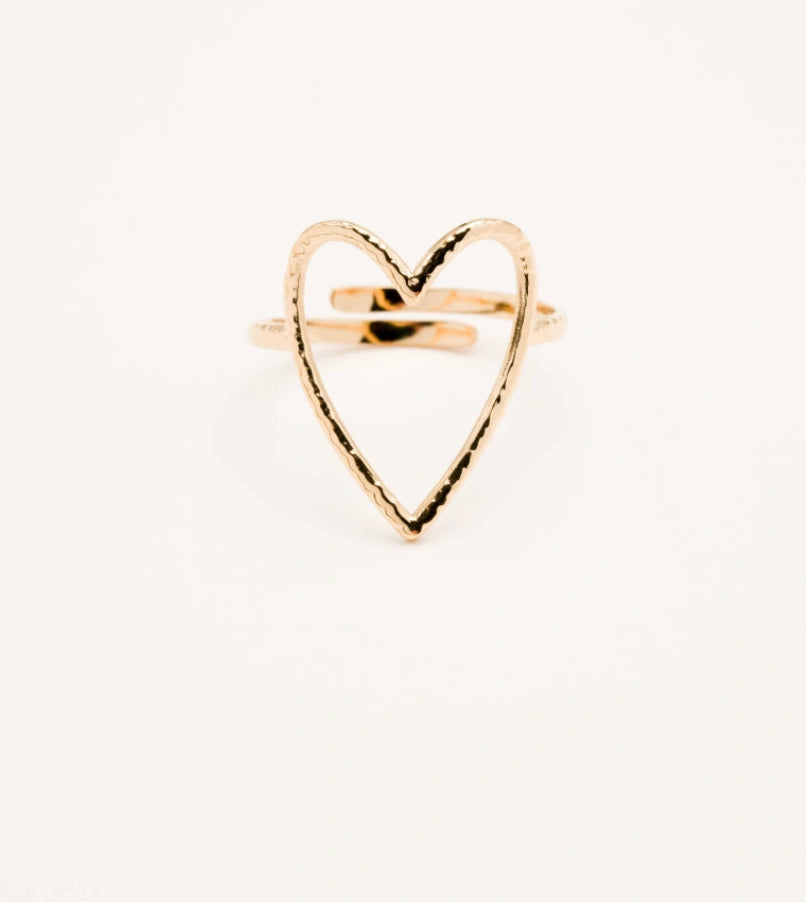 Bague cœur Ajaya