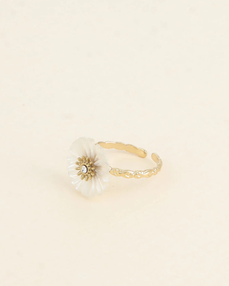 Bague nacrée Alba