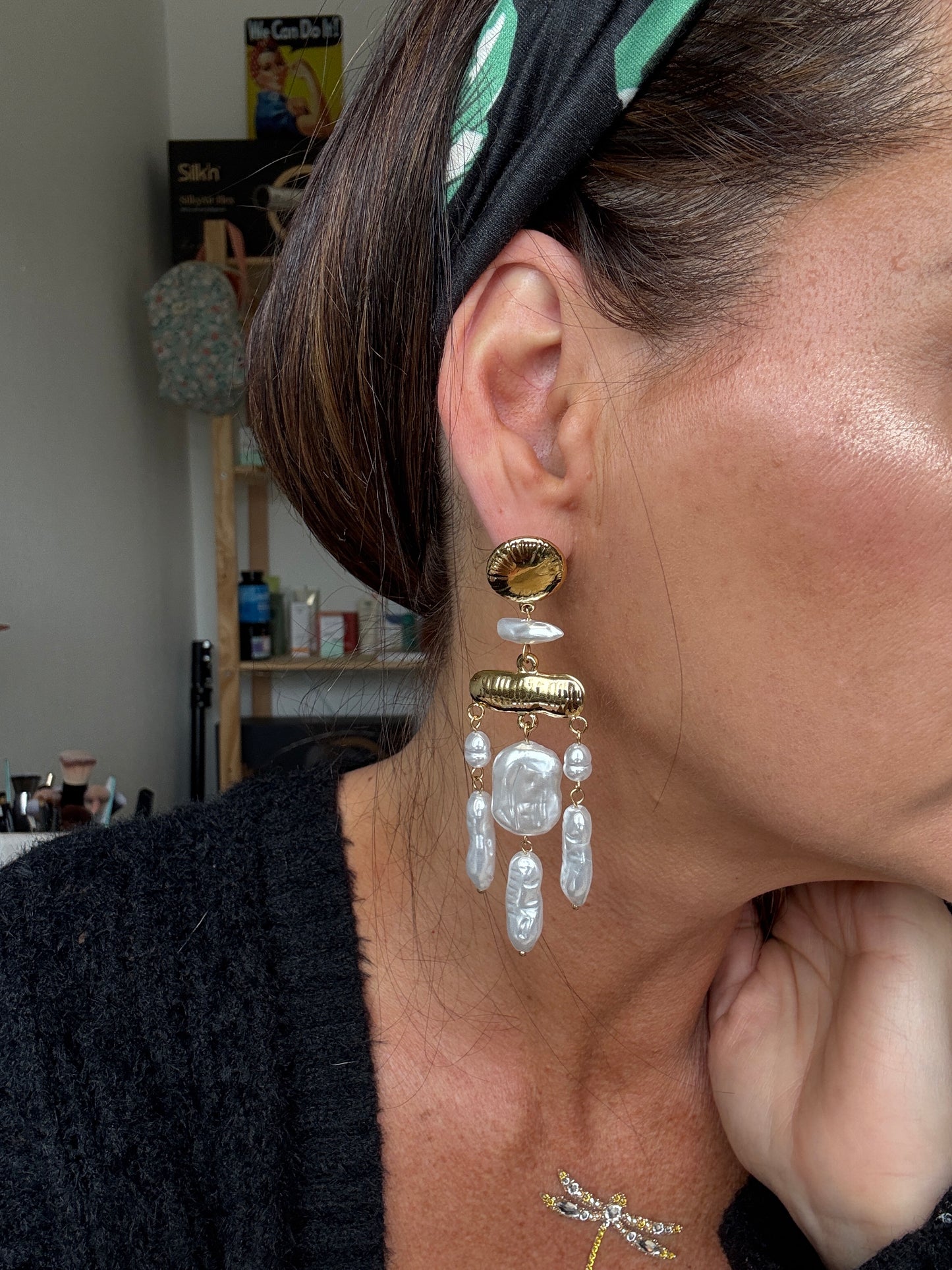Boucles pendantes Anaë