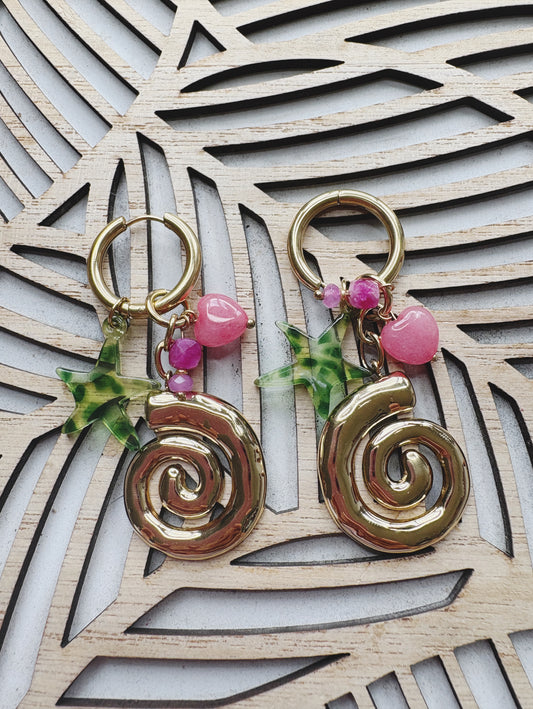 Boucles d’oreilles Calypso