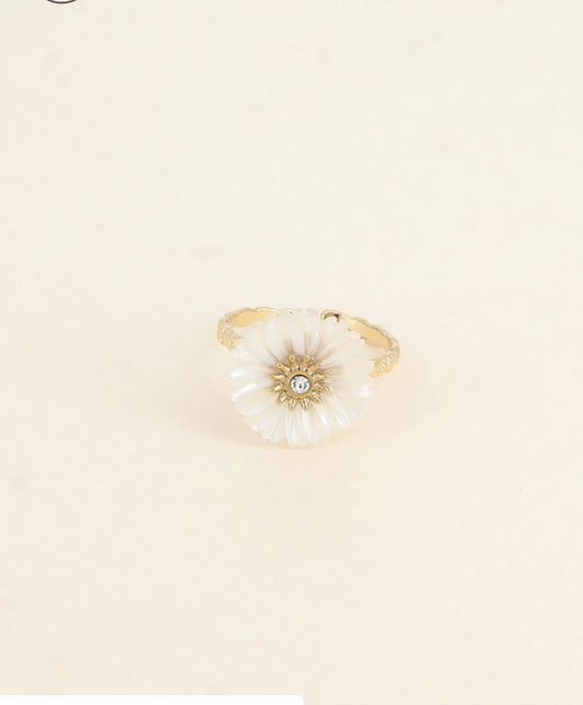 Bague nacrée Alba