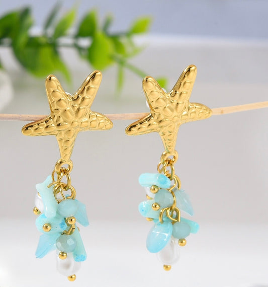 Boucles d’oreilles puces Stella